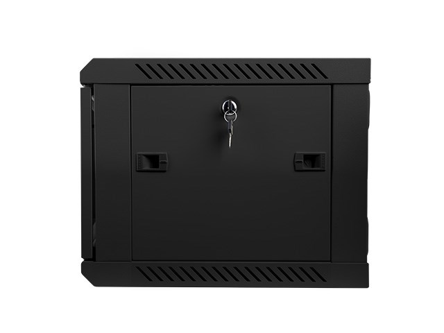Lanberg wall mounted 19" rack cabinet 6U 600x450 black wf01-6406-10b-2