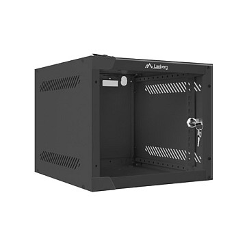 Ormarić LANBERG 10" ZIDNI RACK 4U (280X310 crni)-0