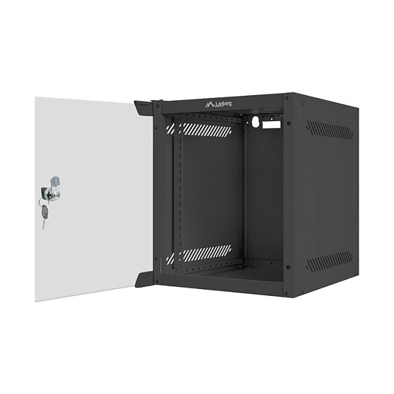 Ormar za ugradnju na zid Lanberg 10" 6U (280X310 crni)-2