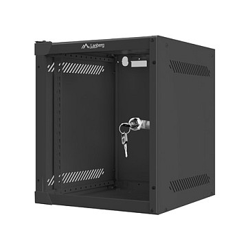 Ormar za ugradnju na zid Lanberg 10" 6U (280X310 crni)-3