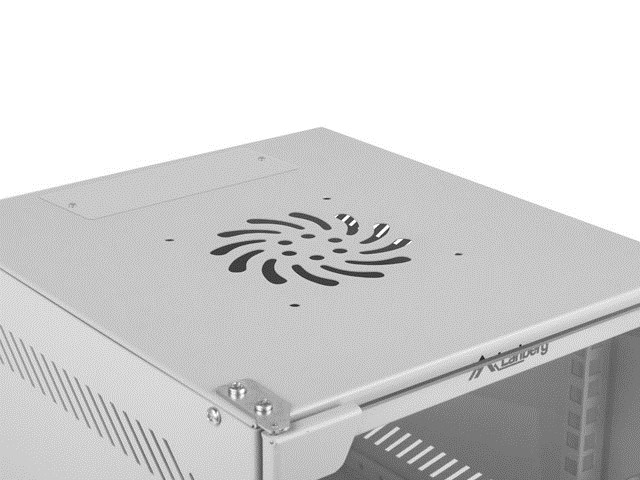 Zidni ormar 10" Lanberg 9U (280x310 sivi)-2