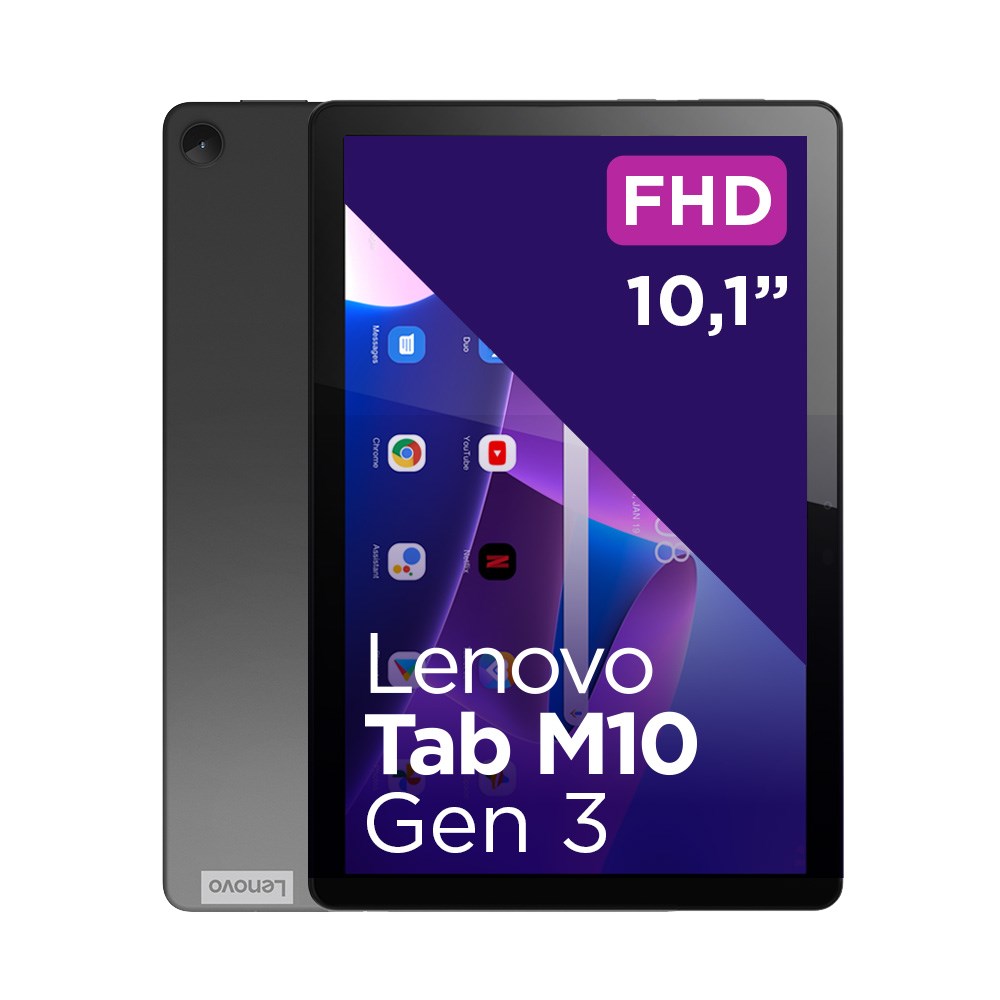Tablet LENOVO Tab M10 Gen 3 (10.1", 4GB/64GB, WiFi, 4G LTE, Android 11, sivi)-7