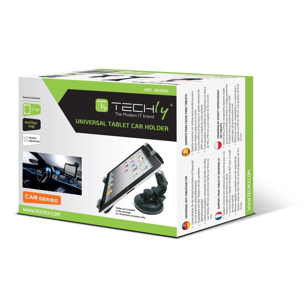 Universal Car Sucker Stand for Tablet 7-10.1" TECHLY-0