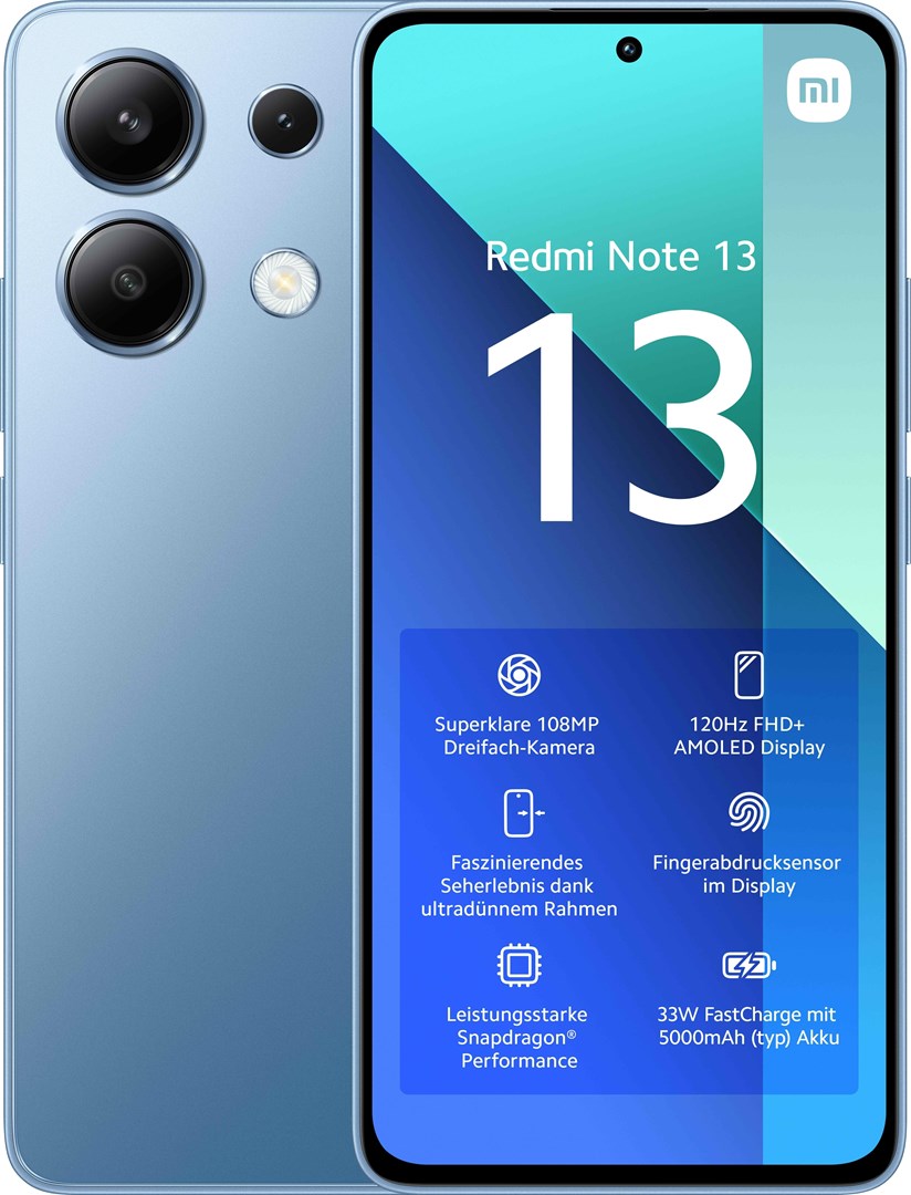 Mobitel XIAOMI Redmi Note 13 6GB/128GB plavi-0