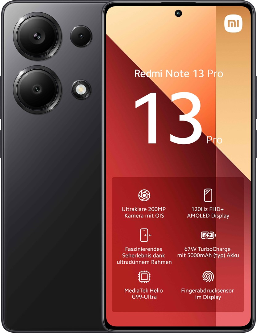 Mobitel XIAOMI Redmi Note 13 Pro 8GB/256GB crni-0