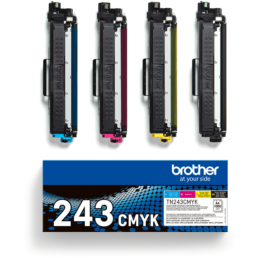 Toner Brother TN-243CMYK (1 komad, originalni crni, cijan, magenta žuti)-7
