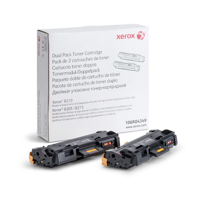 Toner kazeta XEROX 106R04349 (original, crna, 2 komada)-4