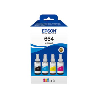 Tinta EPSON C13T66464A (kompatibilna, 4 komada) crna, cijan, magenta, žuta