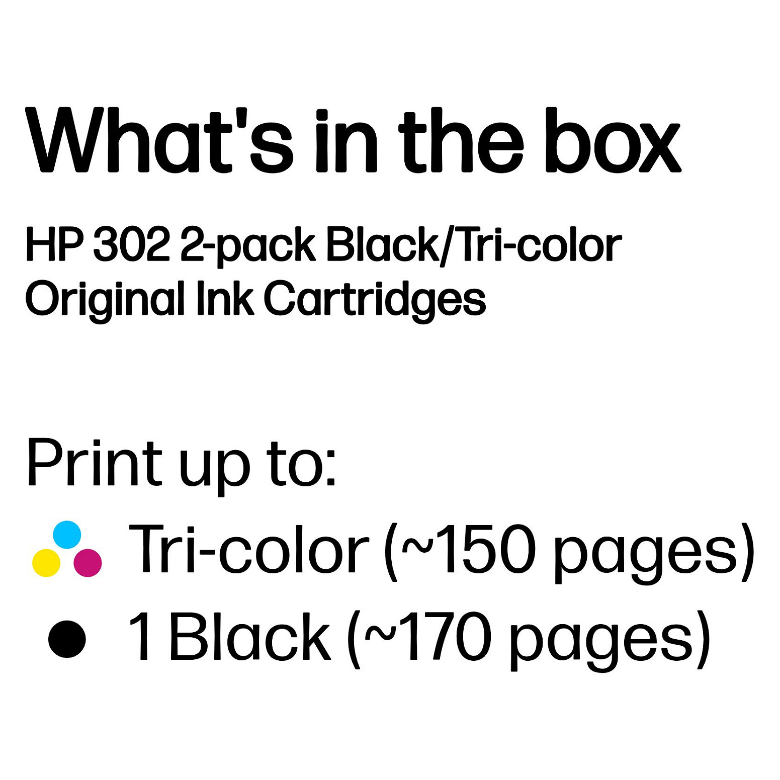 Tinte HP 302 2-komada crna/trobojna (originalne)-3