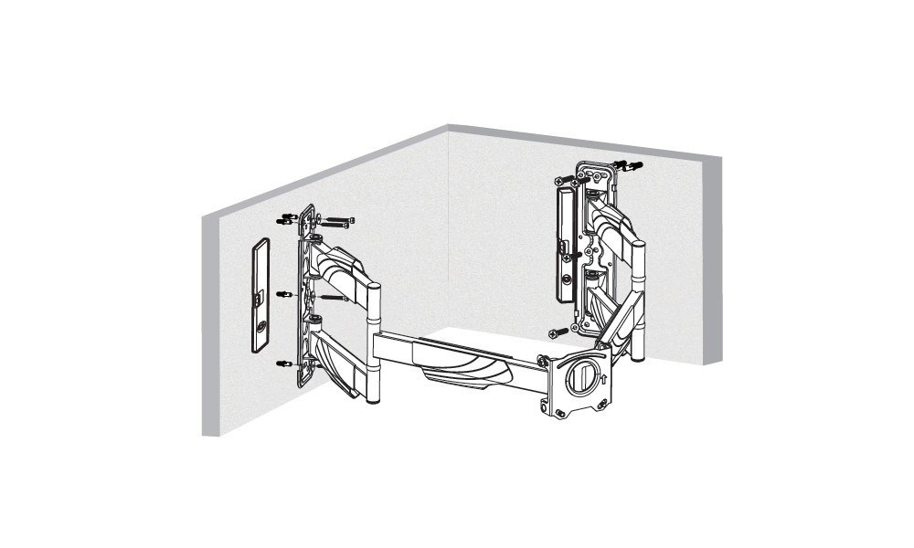 ART AR-85 LCD/LED TV MOUNT 32-70" 45KG VERTICAL/HORIZONTAL ADJUSTMENT-3
