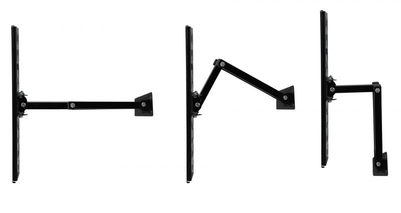 Nosač za TV zidni ESPERANZA ERW016 (26-70", do 45 kg, nagib -15°, zakret 180°)