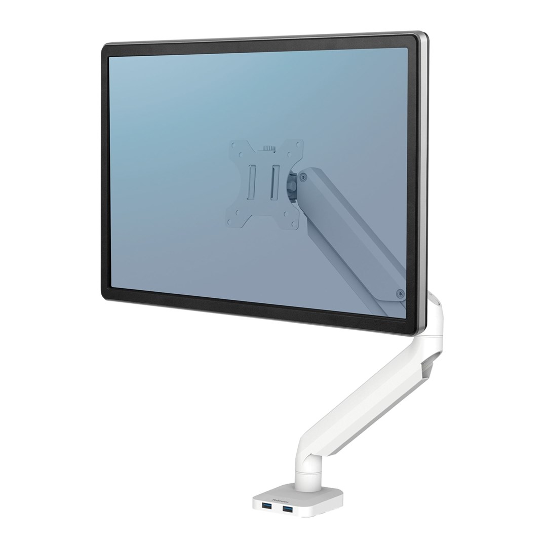 ERGORUKA FELLOWES ERGONOMSKA RUKA ZA 1 MONITOR (materijal kućišta aluminij, boja bijela, maksimalna visina 41.5 cm, maksimalna težina 8 kg, podržava 1 ekran)-0
