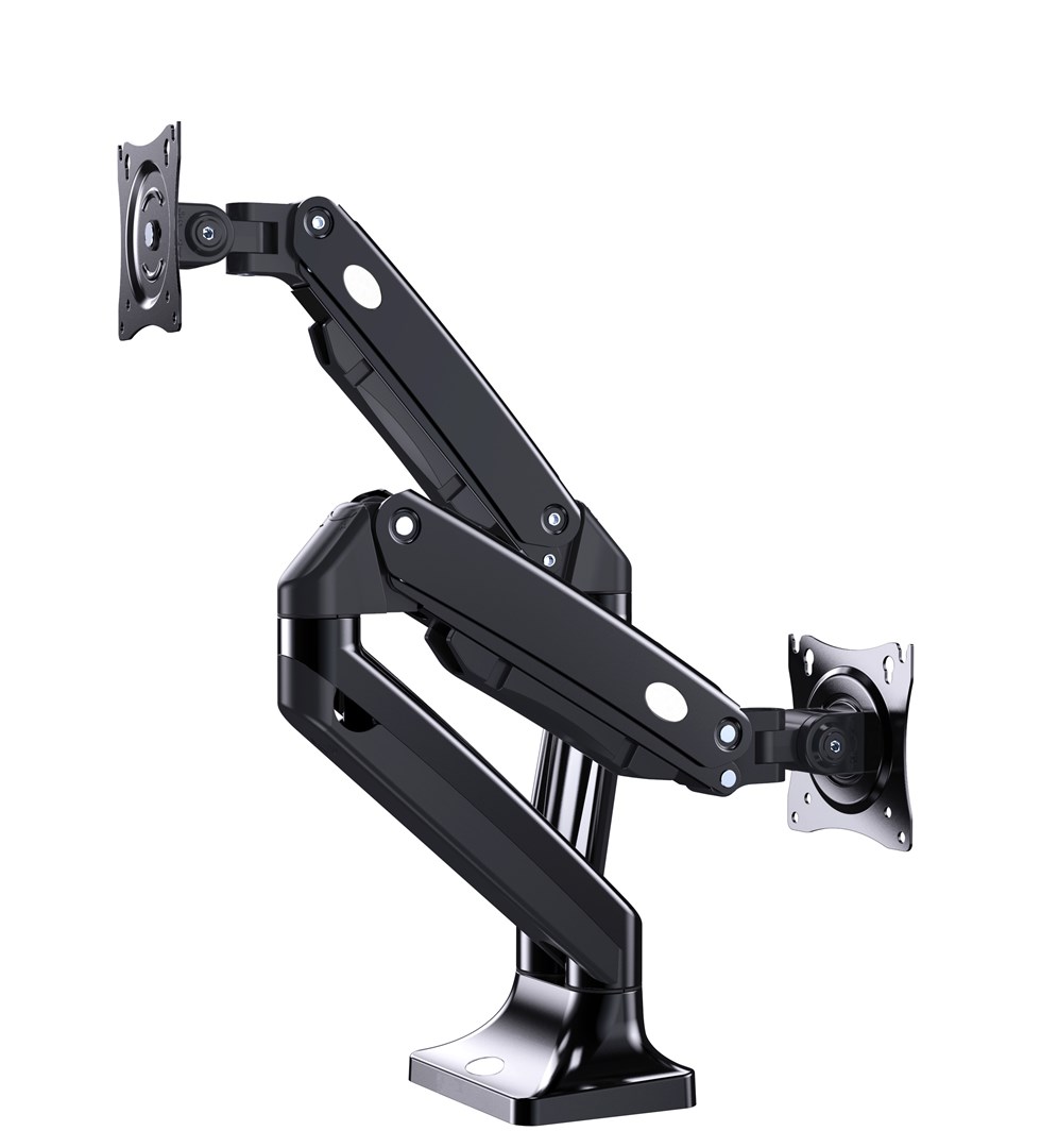 Zglobni nosač za dva zaslona GEMBIRD MA-DA2-03, 17”-35”, do 10 kg-0