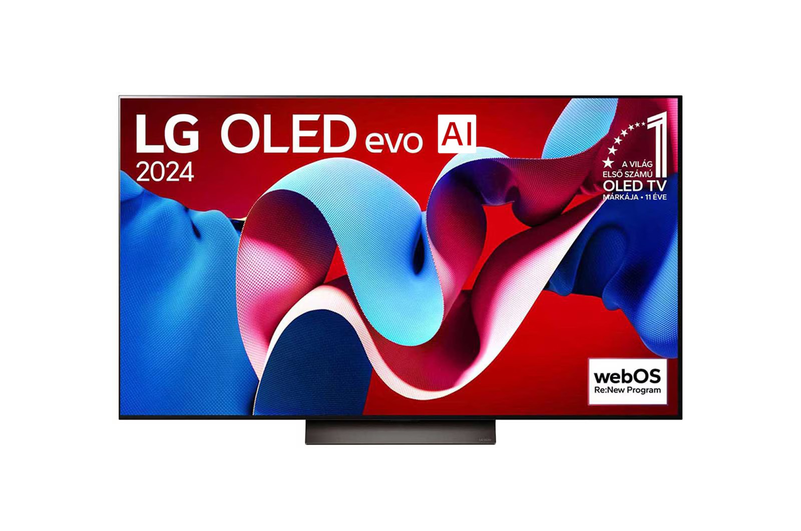 TV LG OLED evo OLED55C41LA (140 cm, 4K Ultra HD, Dolby Atmos, HDR10, HLG, Smart TV, DVB-T2/C/S2)-0