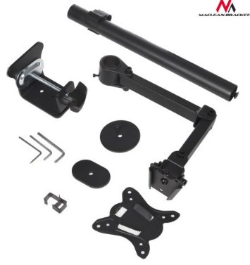 Maclean MC-690 TV mount 68.6 cm (27") Black-3
