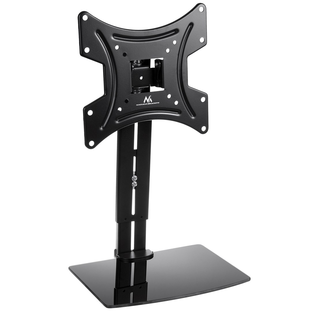 Nosač za TV s policom MACLEAN (max. 20 kg, max. VESA 200x200, za TV 15-42", MC-451)-0