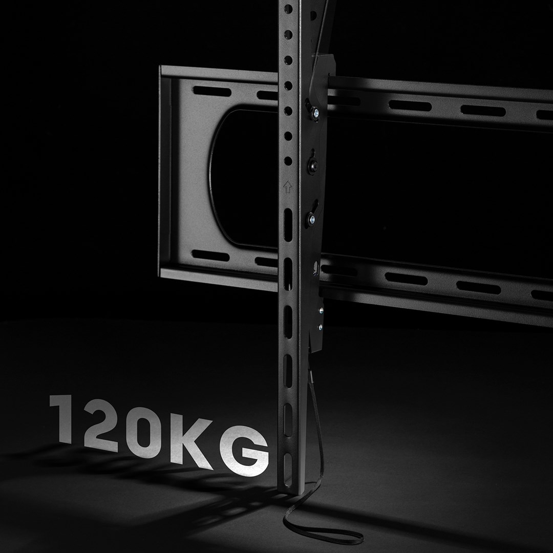 Držač za TV ili monitor MACLEAN MC-750N (max. VESA 900x600, 60-120", 120kg, crna boja)-5
