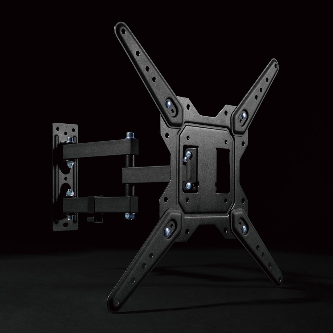 Maclean TV or monitor mount, universal, max VESA 400x400, 23-55", 30kg, black, MC-701N-7