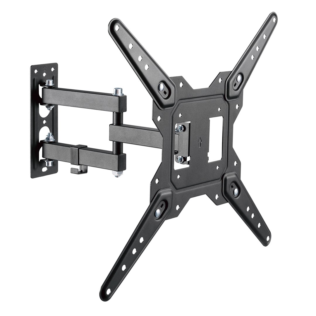 Maclean TV or monitor mount, universal, max VESA 400x400, 23-55", 30kg, black, MC-701N-8