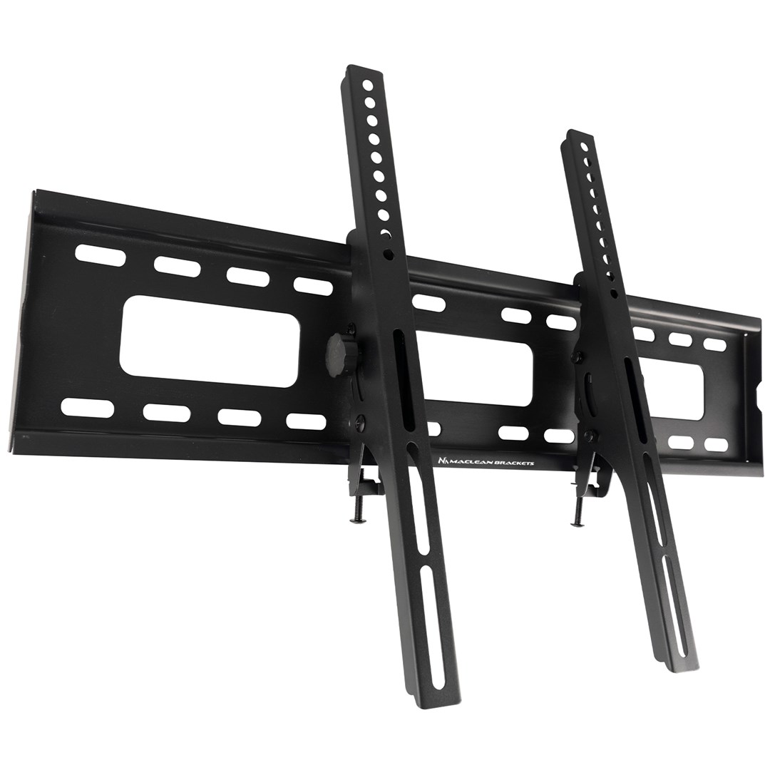 Nosivi zidni nosač za TV MACLEAN MC-421 (32"-90", VESA 600x400, nosivost 80kg, nagibno, univerzalno podesivo, s razinom, dodatna oprema, ravno i tanko)-7