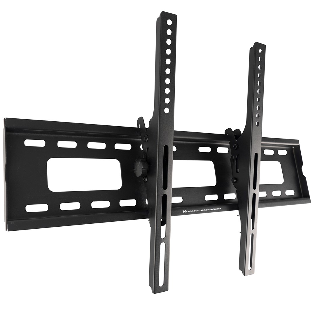 Nosivi zidni nosač za TV MACLEAN MC-421 (32"-90", VESA 600x400, nosivost 80kg, nagibno, univerzalno podesivo, s razinom, dodatna oprema, ravno i tanko)-13