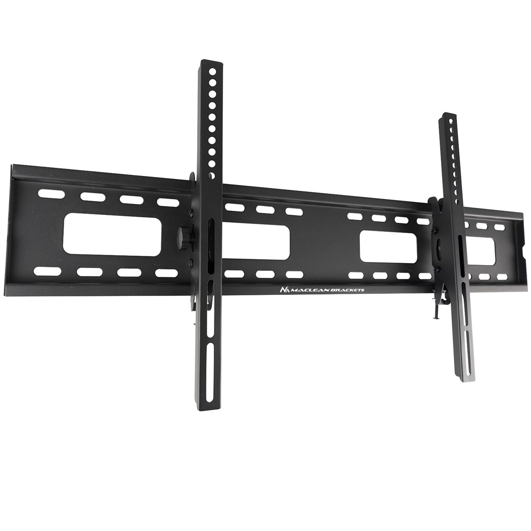 Zidni nosač za televizor MACLEAN MC-422 (za ekrane od 43"-100", maksimalna VESA 800x400, nosivost do 120kg, nagib +/-15°, uključuje libelu)-14