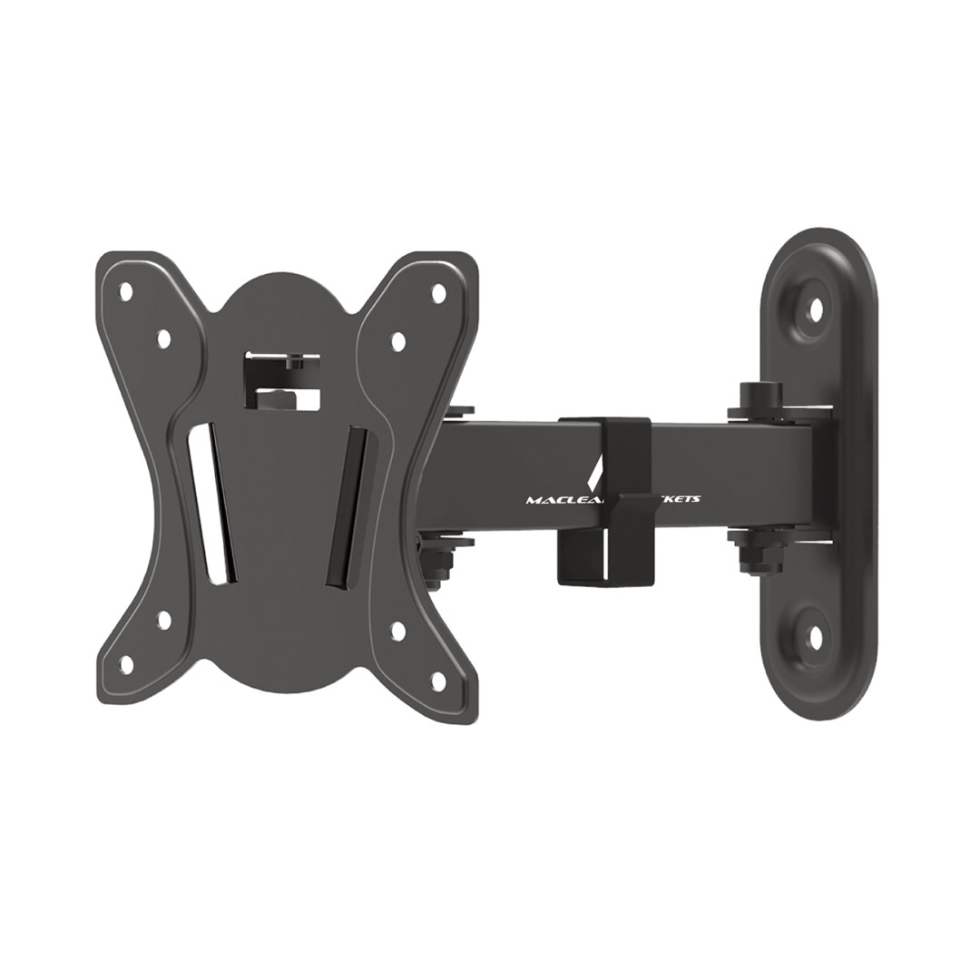 Zidni nosač za TV monitor MACLEAN MC-416 (Crna, 13"-32", nosivost do 30kg, nagib i rotacija, maks. VESA 100x100)-9