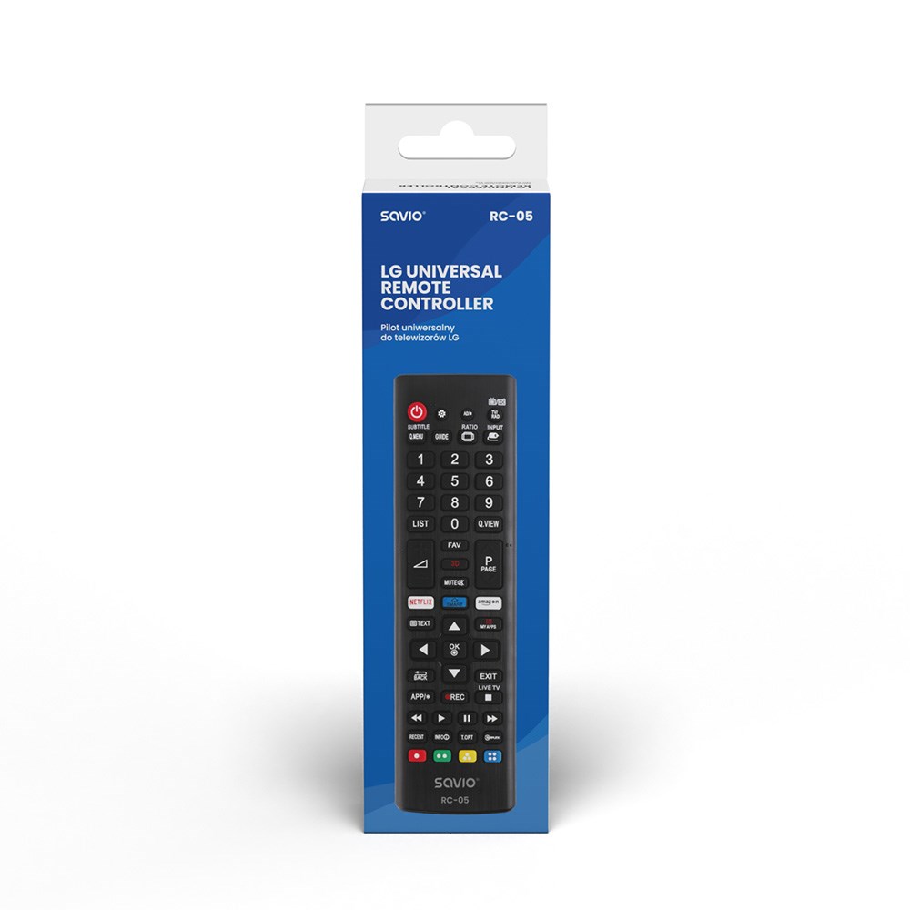 Daljinski upravljač SAVIO RC-05 zamjenski za LG TV-2