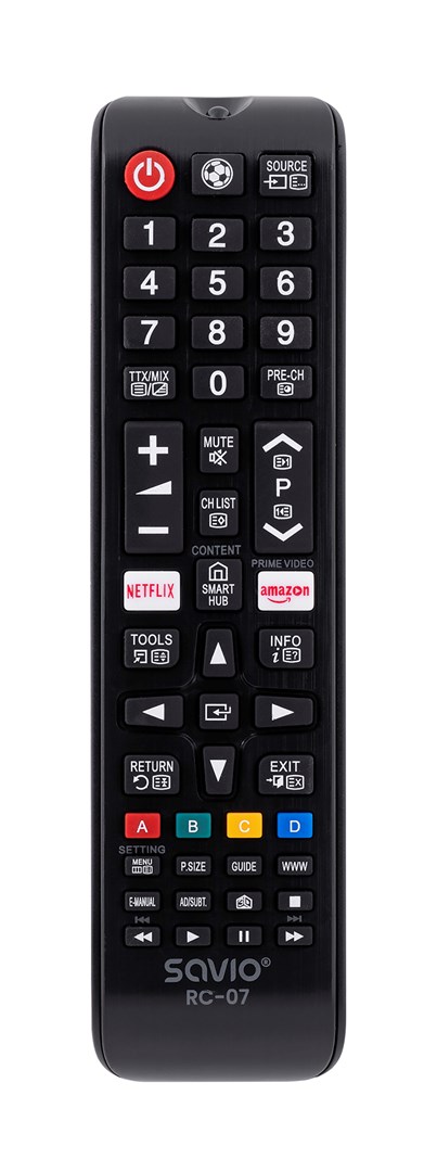 Daljinski upravljač SAVIO RC-07 zamjenski za Samsung TV-1