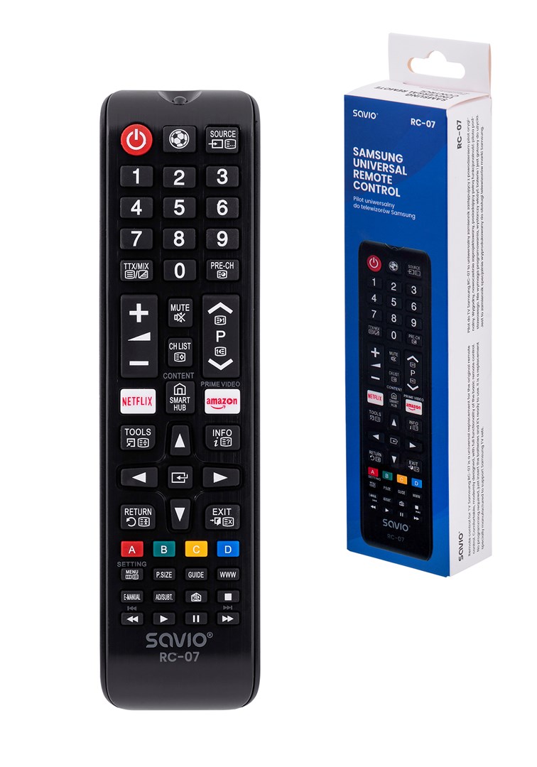 Daljinski upravljač SAVIO RC-07 zamjenski za Samsung TV-7