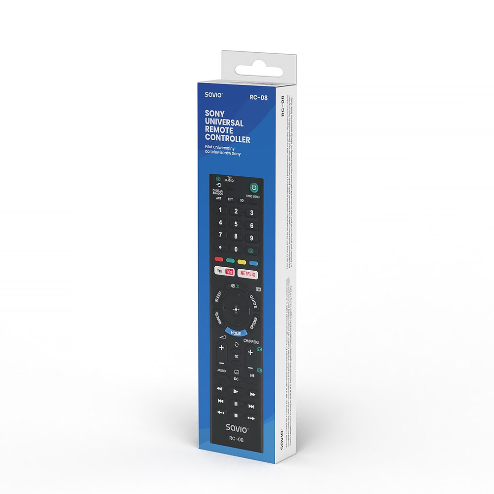 Daljinski upravljač SAVIO RC-08 za Sony TV-2