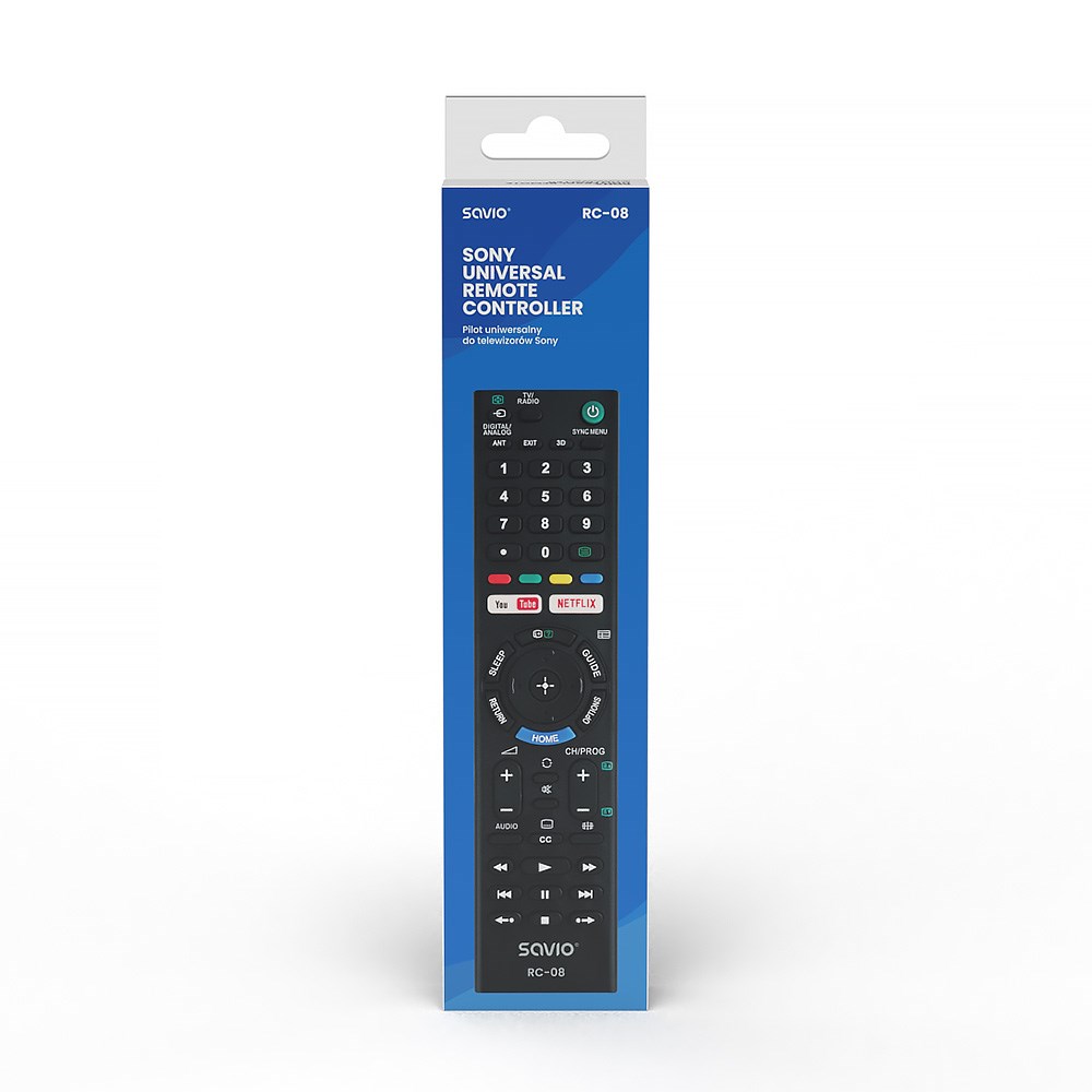 Daljinski upravljač SAVIO RC-08 za Sony TV-3