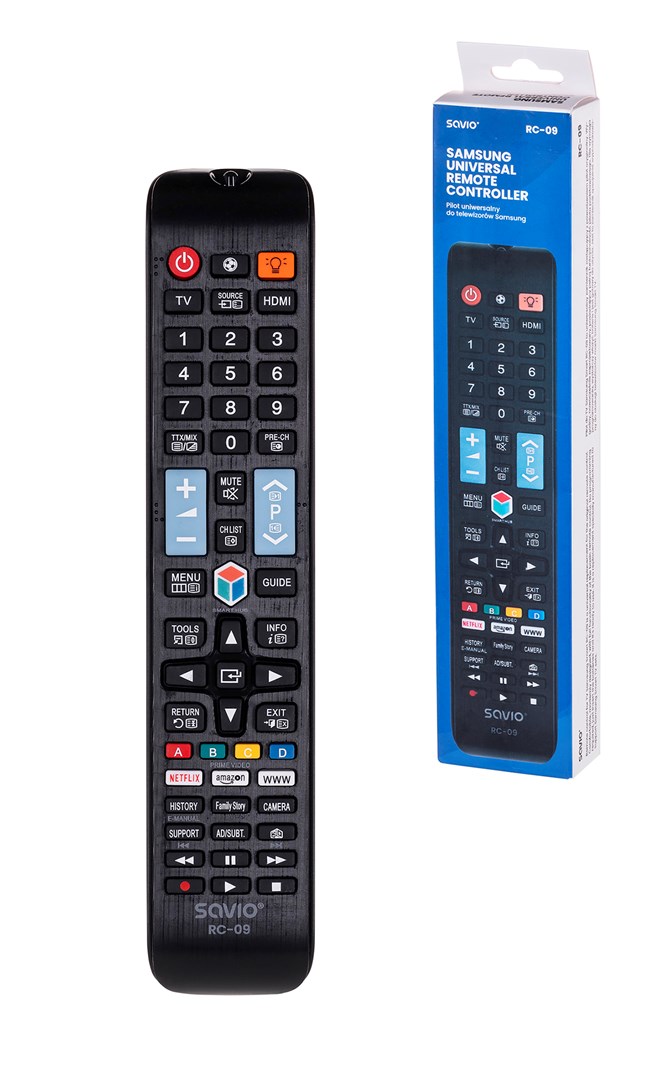 Zamjenski daljinski upravljač SAVIO RC-09 za Samsung Smart TV