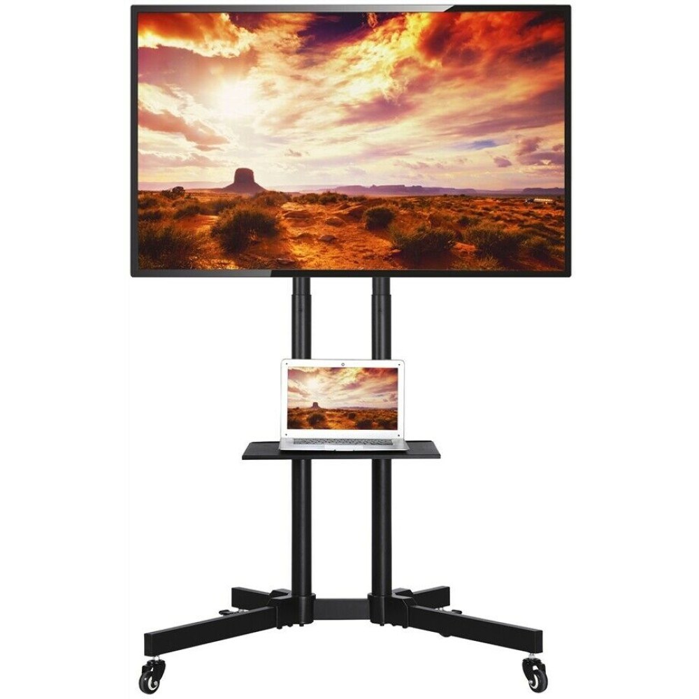 Stalak za TV podni prijenosni TECHLY (37"- 70", do 50 kg, nagib +/- 10°, podesiva visina, LCD/LED/Plazma)-2