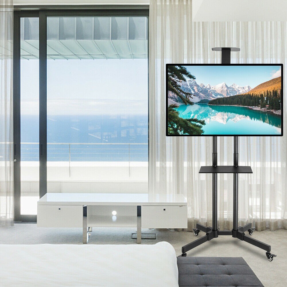 Stalak za TV podni prijenosni TECHLY (37"- 70", do 50 kg, nagib +/- 10°, podesiva visina, LCD/LED/Plazma)-7
