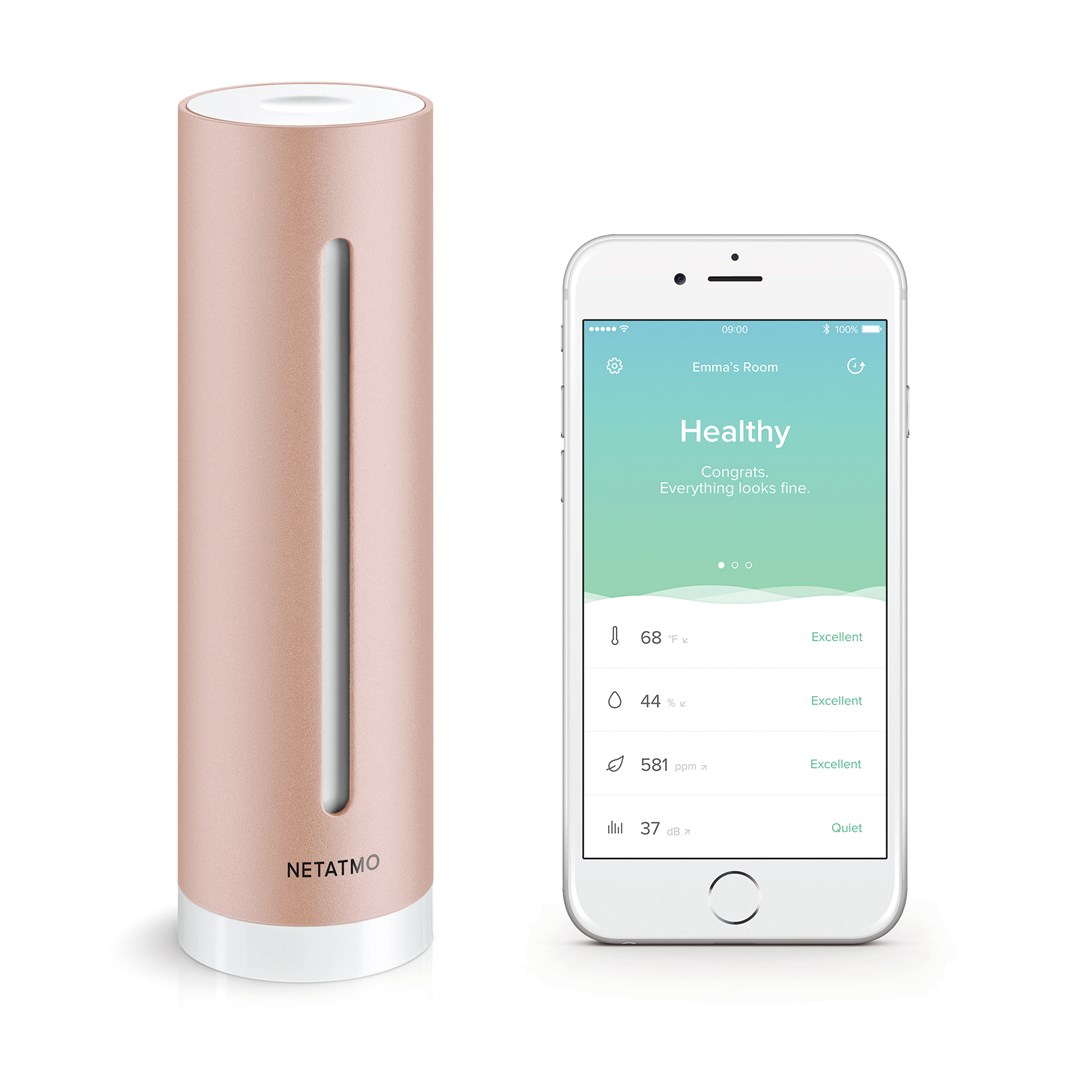 Pametni monitor kvalitete zraka NETATMO Healthy Home Coach NHC-EC-2