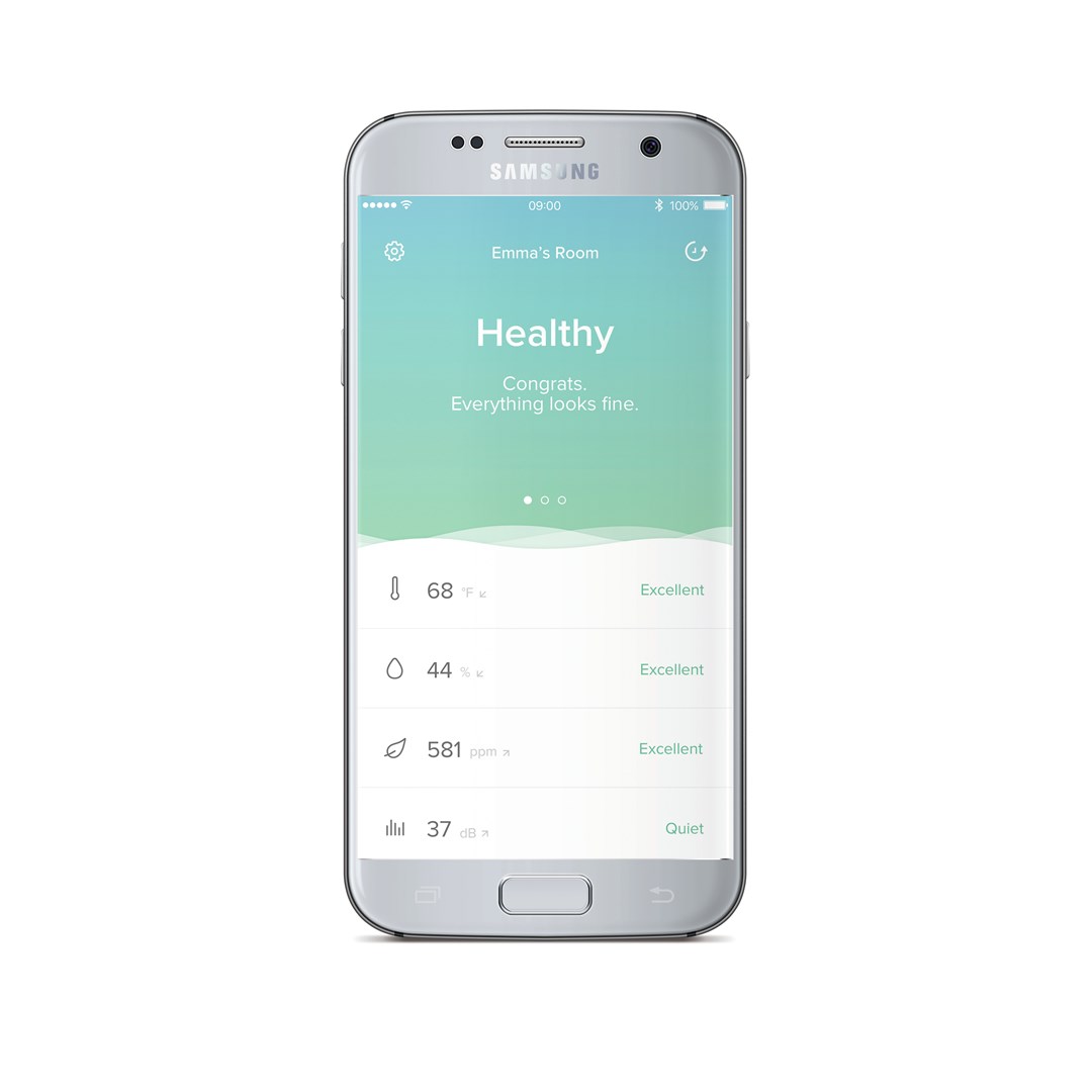 Pametni monitor kvalitete zraka NETATMO Healthy Home Coach NHC-EC-15