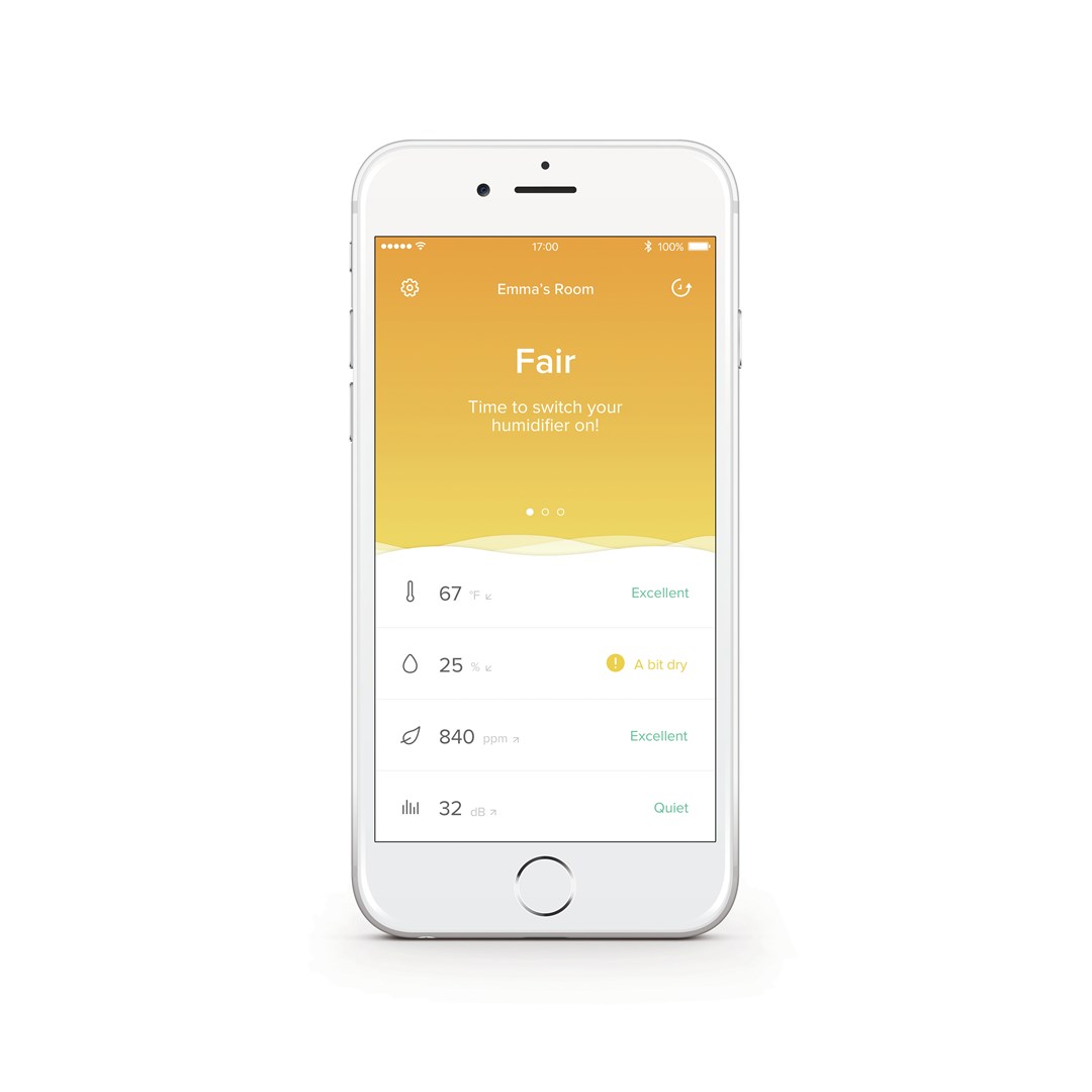 Pametni monitor kvalitete zraka NETATMO Healthy Home Coach NHC-EC-4