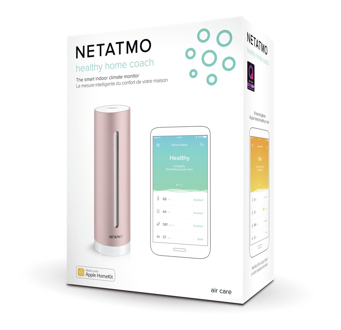 Pametni monitor kvalitete zraka NETATMO Healthy Home Coach NHC-EC-13