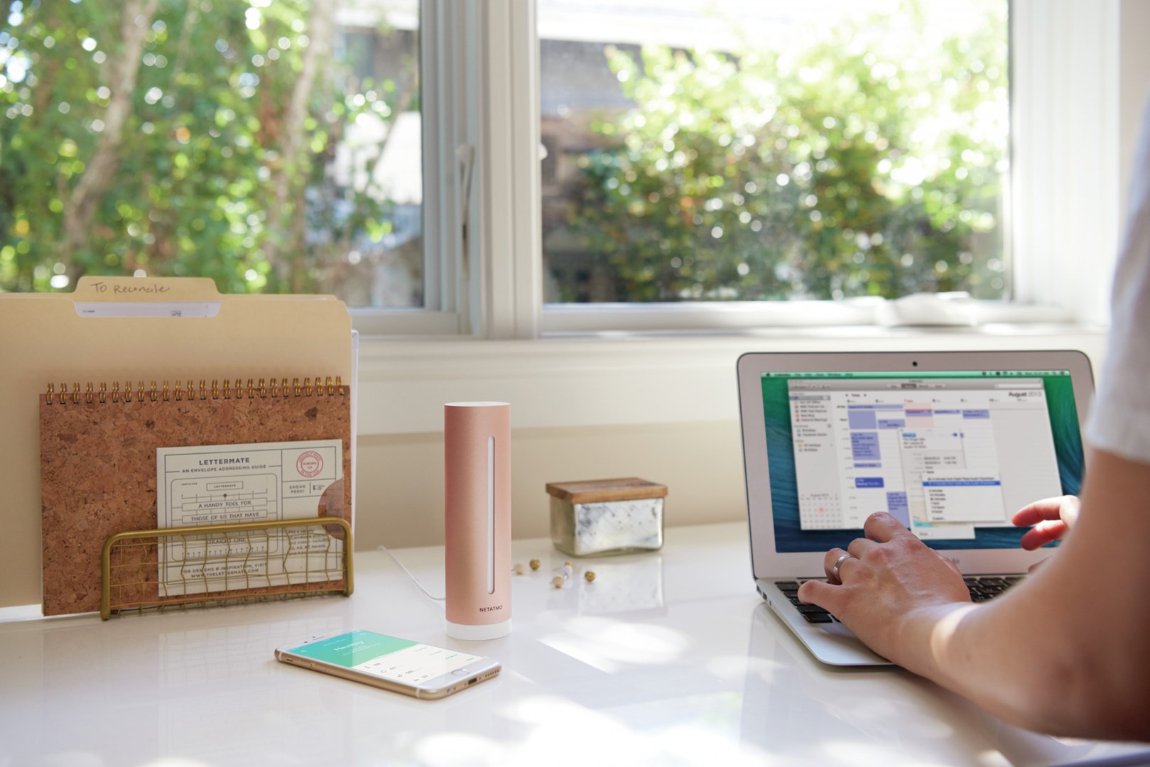 Pametni monitor kvalitete zraka NETATMO Healthy Home Coach NHC-EC-8