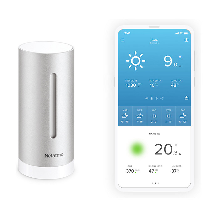 Senzor NETATMO NIM01-WW (bežični, aluminij)-2