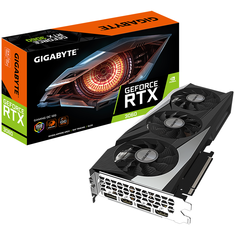 Grafička kartica GIGABYTE GeForce RTX 3060 GAMING OC 12G (rev. 2.0) (NVIDIA, 12 GB GDDR6)-14