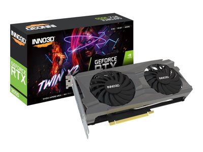Inno3D GeForce RTX 3050 Twin X2 NVIDIA 8 GB GDDR6-11