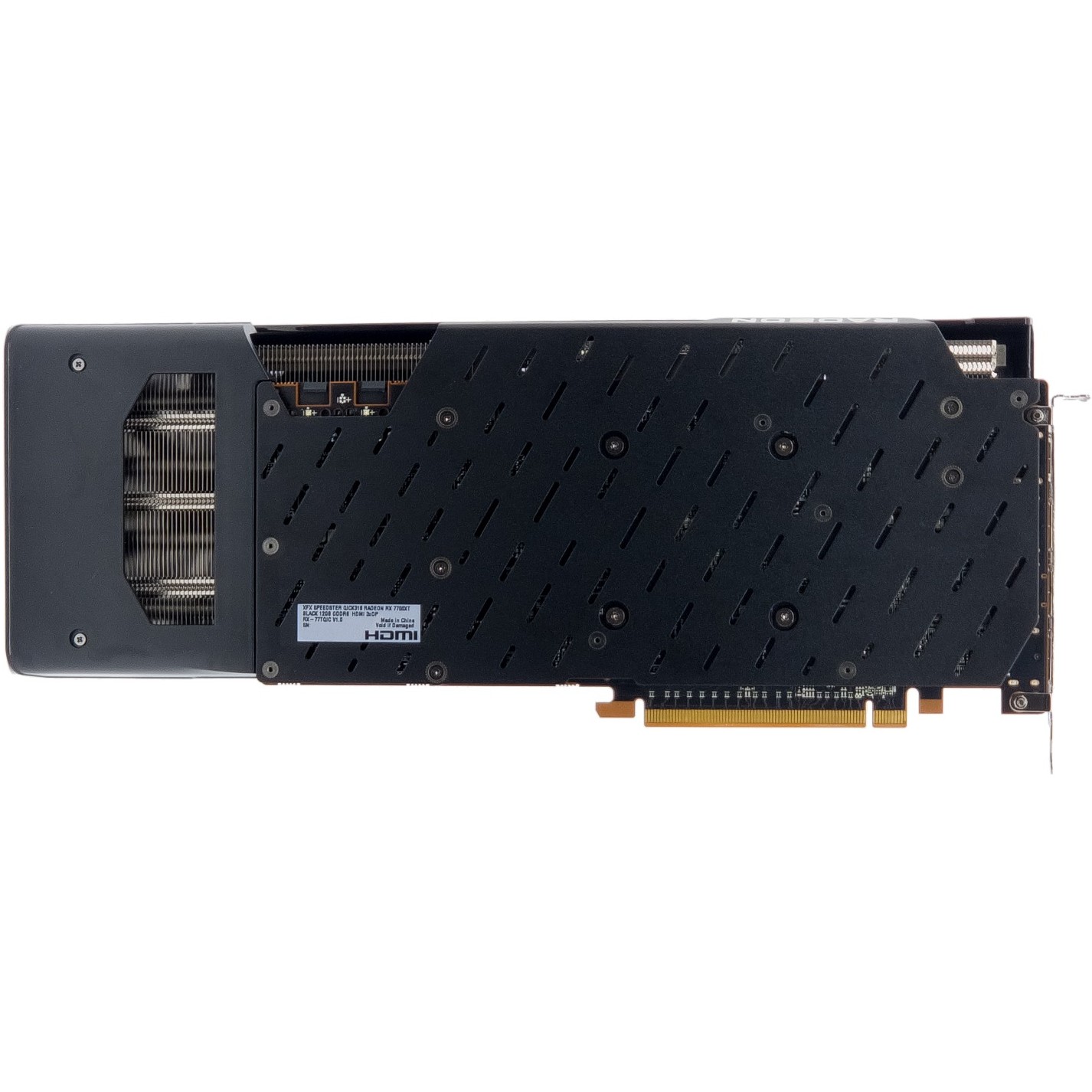 Grafička kartica XFX Speedster QICK 319 Black Edition AMD Radeon RX 7700 XT 12 GB GDDR6-8