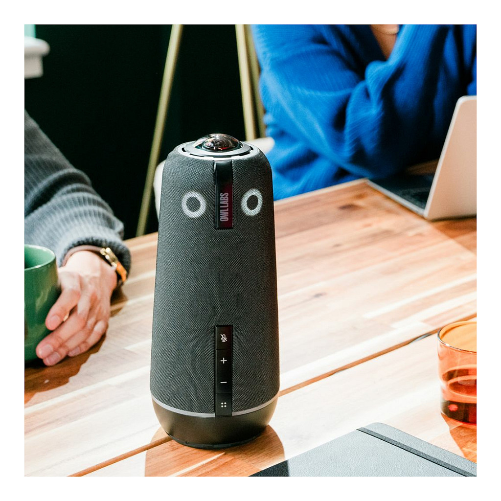 Pametna konferencijska kamera OWL LABS Meeting Owl 4+ (automatsko fokusiranje govornika, pametno zumiranje i izjednačavanje buke, 4K, 360 stupnjeva)-9