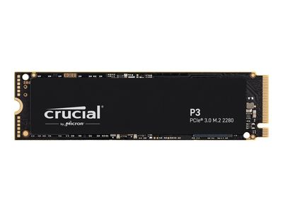 SSD CRUCIAL P3 (2000GB, 3D NAND NVMe PCIe, M.)