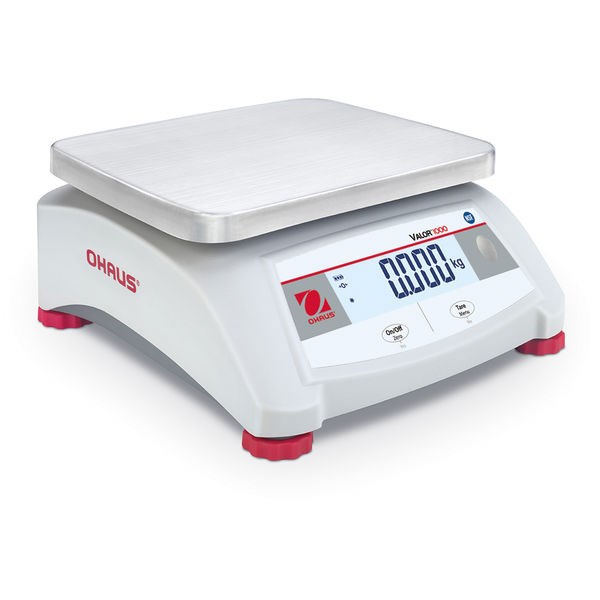 Kompaktna vaga OHAUS VALOR ™ 1000 V12P3 (elektroničke prijenosne vage, maksimalna težina 3 kg, točnost 0.5 g, LCD zaslon, materijal nehrđajući čelik)-0