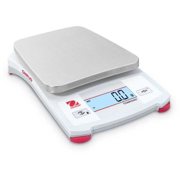 Prijenosna vaga OHAUS COMPASS ™ CX CX621 (maksimalna težina 0.62 kg, točnost 0.1 g, funkcija tare, LCD, boja bijela)