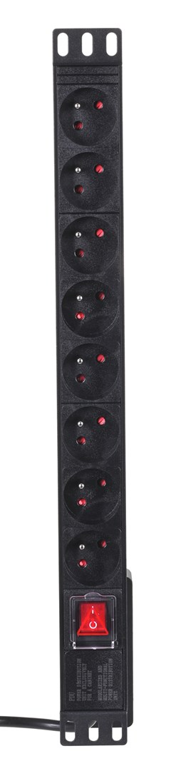 Napojna letva ALANTEC 19" (8 x 230V)-3