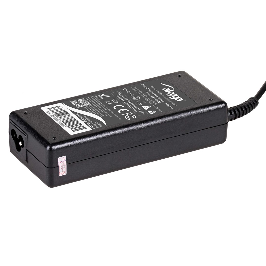 Strujni adapter za laptop AKYGA AK-ND-26 (19.5V/4.62A, 90W, 4.5x3.0 mm + pin, HP, unutarnji) crni-3